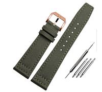 JZWCHQ Nylon Watch Band per IWC Portoghese Pilot Series 20mm 21mm 22mm orologio da polso Band Bracciale Bracciale nero Blu Green Watch Strap