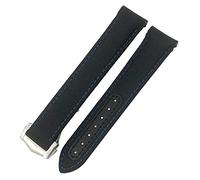 JZWCHQ Nylon Watchband 19mm 20mm 21mm per Omega Seamaster Diver 300 AT150 Planet Ocean Curved End Blue Canvas Tessuto Tessuto cinghia