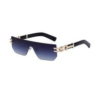 JZWCHQ Occhiali da Sole Illuminati da Donna Sunnies Sunnies Retro Lega Menerie da Sole Uv400 Sfumature