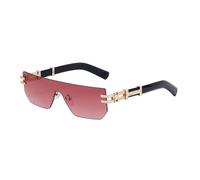 JZWCHQ Occhiali da Sole Illuminati da Donna Sunnies Sunnies Retro Lega Menerie da Sole Uv400 Sfumature