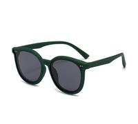 JZWCHQ Occhiali da sole polarizzati per bambini da 3 a 12 anni, montatura morbida, occhiali da sole con protezione UV400, occhiali ovali, Verde, Taglia unica