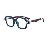 JZWCHQ Occhiali da Sole retrò Donne in Doppio Colore Sfumature per Uomini poligoni Punk Rivetti Occhiali da Sole uv400