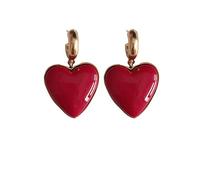 JZWCHQ Orecchini a goccia da donna nuovi orecchini con dichiarazione di personalità da donna nera, A