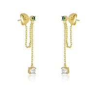 JZWCHQ Orecchini a Perno a Catena Colorati al 100% squisiti per Le Orecchie da Piercing da Donna