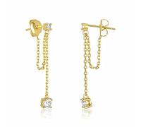 JZWCHQ Orecchini a Perno a Catena Colorati al 100% squisiti per Le Orecchie da Piercing da Donna