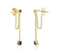 JZWCHQ Orecchini a Perno a Catena Colorati al 100% squisiti per Le Orecchie da Piercing da Donna