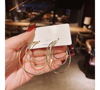 JZWCHQ Orecchini di Perle zirconi Geometrici per Orecchini da Donna Regalo di Compleanno di Gioielli da Sposa