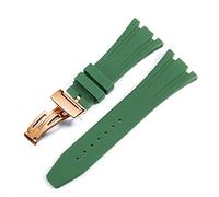 JZWCHQ Per AP Royal Oak Offshore 15400/15202/15703 Strap in gomma Cinturino da orologio Accessori cinghia di orologio 27mm 28mm