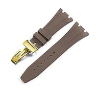 JZWCHQ Per AP Royal Oak Offshore 15400/15202/15703 Strap in gomma Cinturino da orologio Accessori cinghia di orologio 27mm 28mm