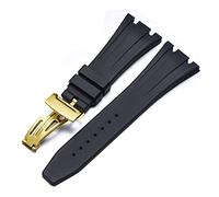 JZWCHQ Per AP Royal Oak Offshore 15400/15202/15703 Strap in gomma Cinturino da orologio Accessori cinghia di orologio 27mm 28mm