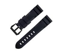 JZWCHQ Per bande di guardia serie PAM1392/0682 Serie 22mm da 24 mm fluororber in gomma morbida 42/44 mm quadrante per accessori per cintura per cinturino Panerai