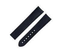 JZWCHQ Per cinturino AT150 300 de Ville Curved Watch Band da 20 mm Black Line ad alta densità Nylon Watchbands