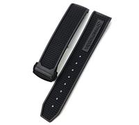 JZWCHQ Per omega Speedmaster Watch Watch Strap Incolla in acciaio inossidabile Filla 20mm 21mm 22 mm in silicone in gomma Canda