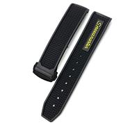 JZWCHQ Per omega Speedmaster Watch Watch Strap Incolla in acciaio inossidabile Filla 20mm 21mm 22 mm in silicone in gomma Canda
