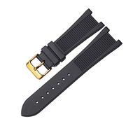 JZWCHQ Per PP Patek Philippe Silicone Watch Belt 5711 5712G Nautilus Watch Strap Interfaccia speciale 25mm*13mm Canda