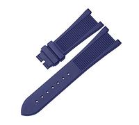 JZWCHQ Per PP Patek Philippe Silicone Watch Belt 5711 5712G Nautilus Watch Strap Interfaccia speciale 25mm*13mm Canda