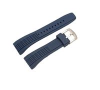 JZWCHQ Per SRH 006 013 SPC007 BASCA IN BASSA IN MAGGIORE SILICONE NERA 26MM con cinturino per orologio con fibbia in acciaio inossidabile