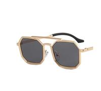 JZWCHQ Punk Street Shooting moda decorazione occhiali da sole uomini e donne vacanze all'aperto (colore: A, taglia: 1), A, 33 EU