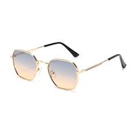 JZWCHQ Small Frame Uomini e Donne Occhiali da Sole Trend di Guida all'aperto UV400 Occhiali da Sole (Colore: E, Dimensioni: 1)