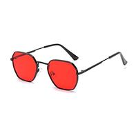 JZWCHQ Small Frame Uomini e Donne Occhiali da Sole Trend di Guida all'aperto UV400 Occhiali da Sole (Colore: E, Dimensioni: 1)