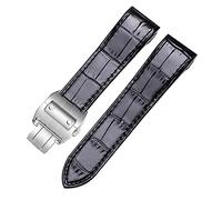 JZWCHQ Squisito cinturino da orologio in pelle genuina per una serie da 20 mm design elegante da 23 mm bracciale