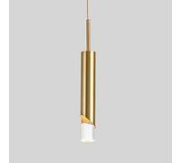 JZWCHQ Tavolo da Pranzo luci Soffitto Tubo LED Per 7w Tubo Lunghezza Sospeso Lampada di Cristallo Ciondolo Capo canto