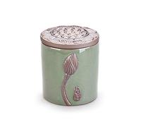 JZWCHQ Urne di sepoltura del commemorazione di cremazione a casa Piccola urna funebre per Le Ceneri Adulte Buone sigillanti più Colori Disponibili/Verde-3