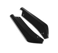 JZWJNFYY 2 Pezzi Spoiler Paraurti Posteriore Auto per Audi A3 Sportback (8V) 2013-2020 Diffusore Avvolgere Angolo Splitter,Spoiler Posteriori Angolo avvolgimento Accessori,Bright Black