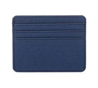 JZZJSBX Porta biglietti da visita, porta carte di credito, carte d'identità, portamonete, organizer per biglietti da visita da donna, uomo, sottile portafoglio per biglietti da visita (colore: blu)