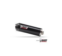 K.055.LZC - Scarico Completo MIVV OVAL Inox Nero KAWASAKI Versys 650 (21-23)