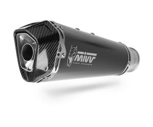 K.059.LDRB - Scarico Completo Mivv DELTA RACE Nero KAWASAKI Versys 650 (24-24)