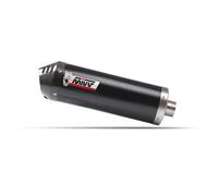 K.059.LZC - Scarico Completo Mivv OVAL Inox Nero KAWASAKI Versys 650 (24-24)