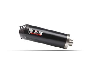 K.059.LZC - Scarico Completo Mivv OVAL Inox Nero KAWASAKI Versys 650 (24-24)