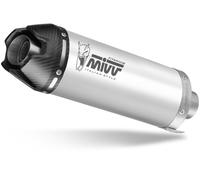 Mivv Ak-1 Kawasaki Z900 2025 Homologated Slip On Muffler Argento Homologated