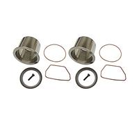 K-0650 165080 2 Set Kit anello manicotto cilindro compressore d'aria compatibile con Stanley Black & Decker Compatibile con Dewalt Compatibile con Ridgid Compatibile con Kobalt