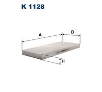 K 1128 FILTRON Filtro, Aria abitacolo per CITROËN,FIAT,LANCIA,PEUGEOT