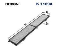 K 1169A FILTRON Filtro, Aria abitacolo per ,ALPINA,BMW