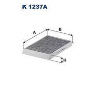 K 1237A FILTRON Filtro, Aria abitacolo per JAGUAR,LAND ROVER,VOLVO