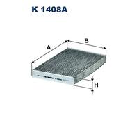 K 1408A FILTRON Filtro, Aria abitacolo per CITROËN,OPEL,VAUXHALL