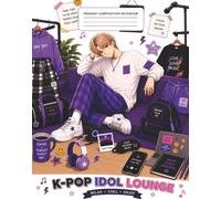 K-2 Primary Composition Notebook: Korean K-Pop Composition Journal for Kindergarten, 1st & 2nd Grade | Dotted Midlines and Drawing Space