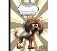 K-2 Primary Composition Notebook: Silly Funny Dog Themed Creative Journal for Kids: Draw, Write and Imagine with Story Prompts and Picture Space: Grades Elementary K-2