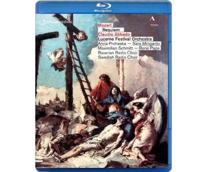 モーツァルト : レクイエム ニ短調 K.626 (バイヤー版&レヴィン版) (Mozart : Requiem / Claudio Abbado , Lucerne Festival Orchestra) [Blu-ray] [輸入盤・日本語字幕・解説書付]