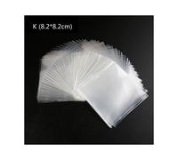 (K 8,2x8,2 cm) 100 bustine protettive per carte da gioco magiche, tarocchi, carte da poker Three Kingdoms