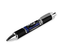 K-9 Blue Lives Matter Penna a sfera con stampa cane sottile per donne e uomini 0,5 mm penna a sfera retrattile fine 1 PCS AS PIC 2