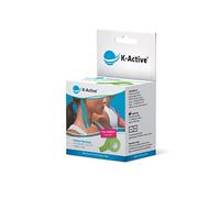 K-Active Kinesiology Tape Classic VERDE, idrorepellente e ipoallergenico, 50 mm x 5 m, 1 rotolo