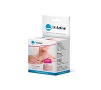 K-Active Kinesiology Tape GENTLE con tecnologia adesiva STRATAGEL® per pelli sensibili, 50 mm x 5 m, 2 rotoli