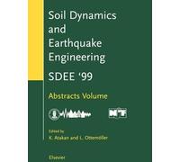 K. Atakan Soil Dynamics and Earthquake Engineering (SDEE) (Tascabile)