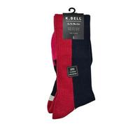 K. Bell Calze Uomo Color Block Tech Sock Crew Taglia Unica - 66918M
