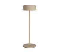 K-Bright Lampada da tavolo, Lampada Notte 3000K, Protezione IP54 Lampada Led Ricaricabile senza fili, Adatto A Cena, Lettura, Camera, Giardino E Tanto In Piu (Khaki)