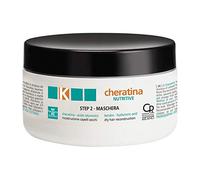 K-Cheratina - Nutritive Repair Maschera con Cheratina - Ricostruzione a Base di Cheratina per Capelli Secchi e Rovinati - Formula Arricchita con Acido Ialuronico - Step 2 - Flacone da 300 ml